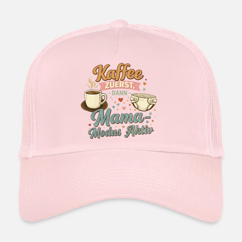 Kaffee zuerst – Mama-Modus aktiv Trucker Cap
