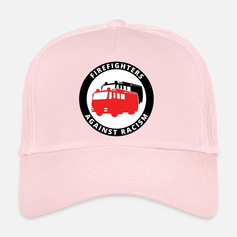 Firefighters Against Racism Symbol Trucker Cap