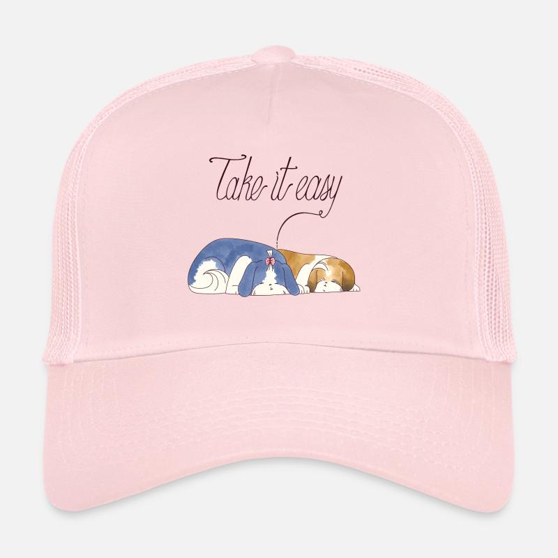 Doucement, chiots Shihtzu Casquette trucker 