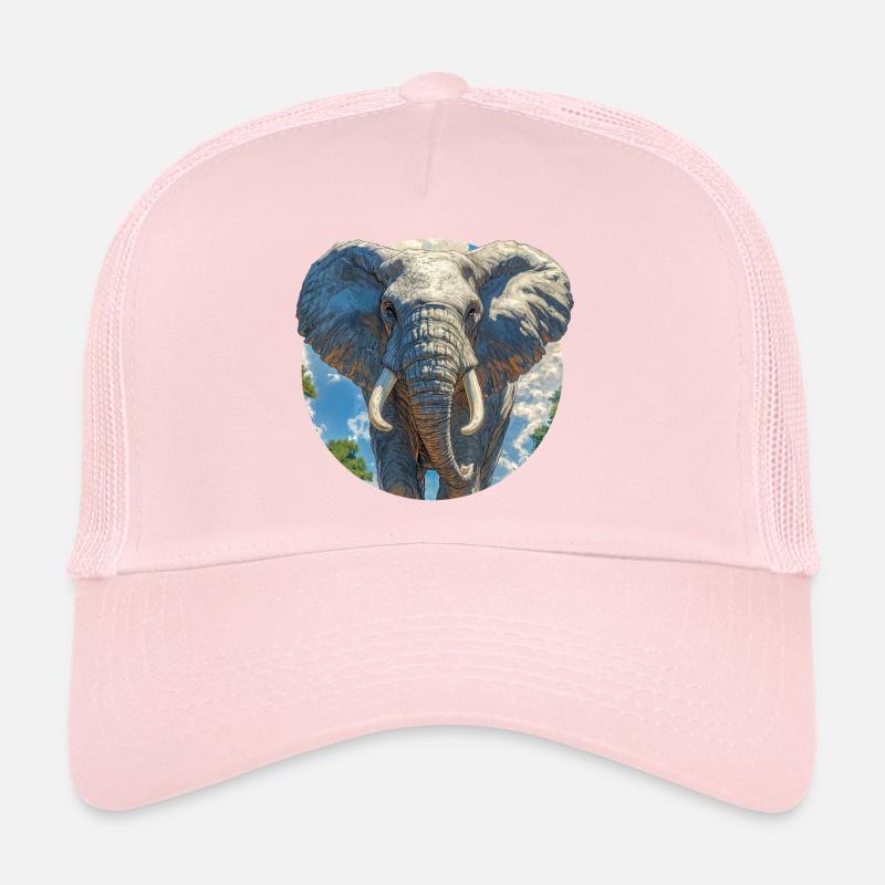 Design d'Elephant Casquette trucker 