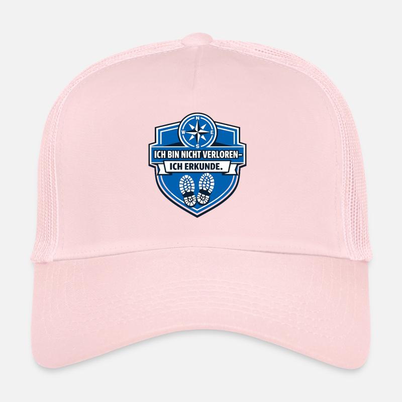 J’aime juste camper Casquette trucker 