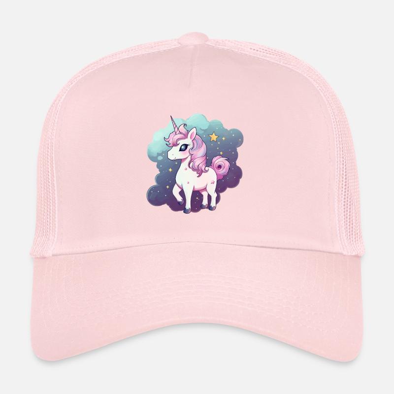 Licorne pastel Casquette trucker 
