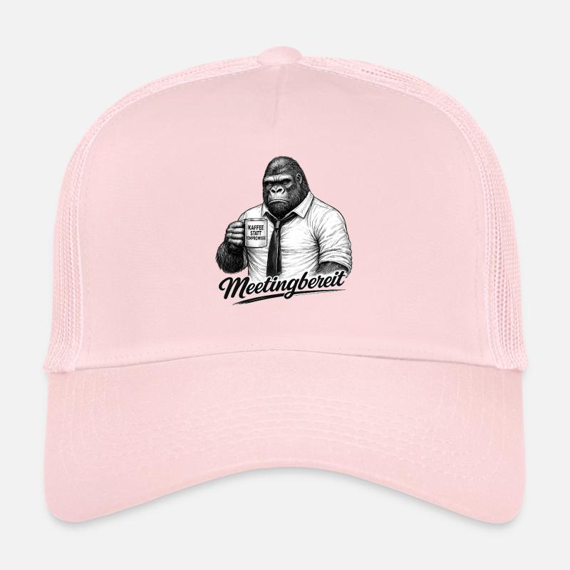 Montagmorgen - Trucker Cap - Hellrosa