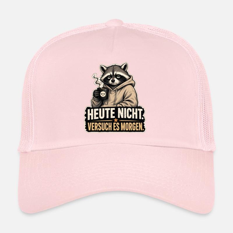 Heute nicht - Trucker Cap - Hellrosa
