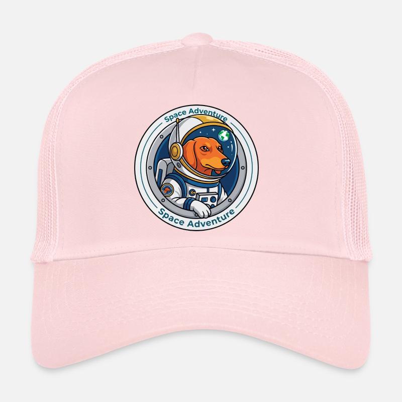 Aventure spatiale Teckel : Mission Weltall Casquette trucker