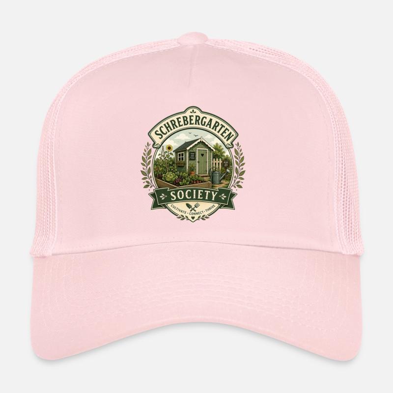 Schrebergarten Society - Trucker Cap - Hellrosa
