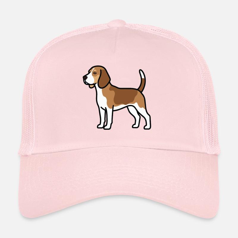 Le chien beagle Casquette trucker 