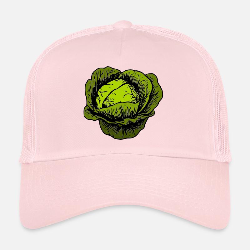 Chou rouge chou blanc chou cabbage kale veggie gemuese Casquette trucker 