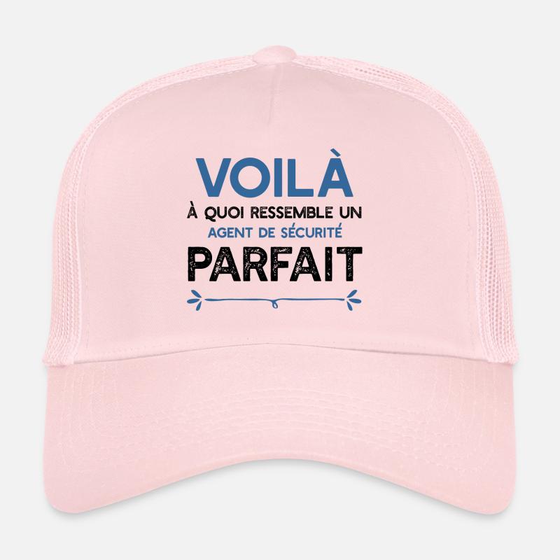 Un Agent de sécurité parfait métier cadeau Casquette trucker 