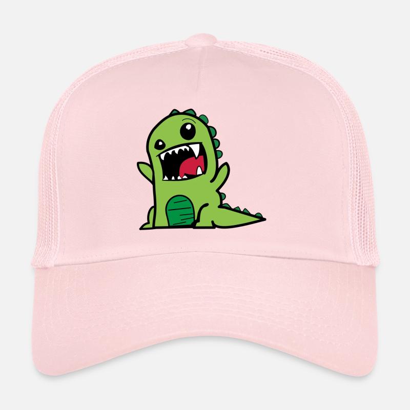 Dino Comic Cartoon Trucker Cap