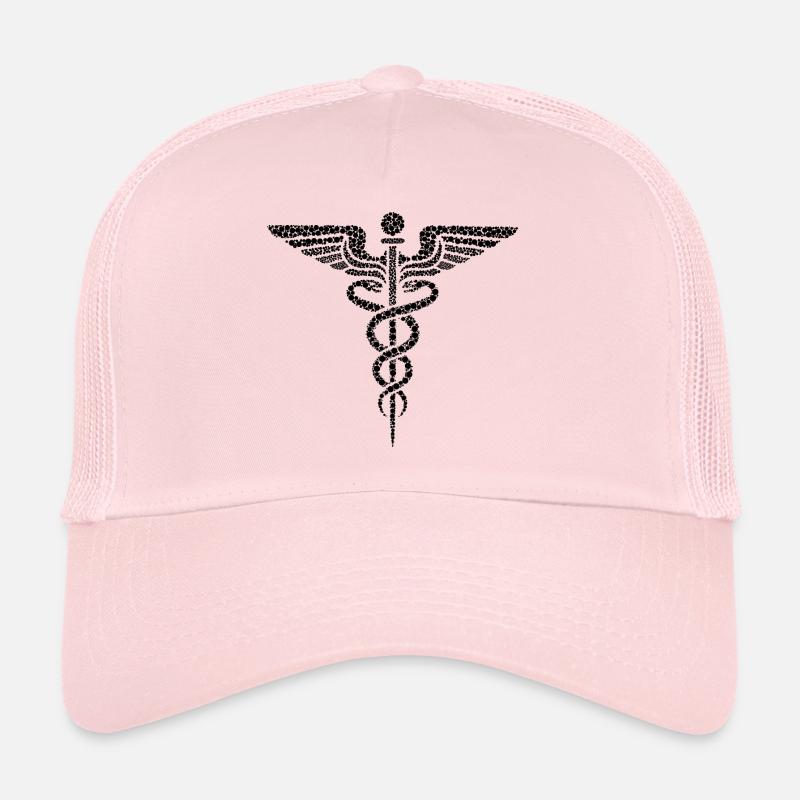 Aesculapian Wand Gift Idea Trucker Cap