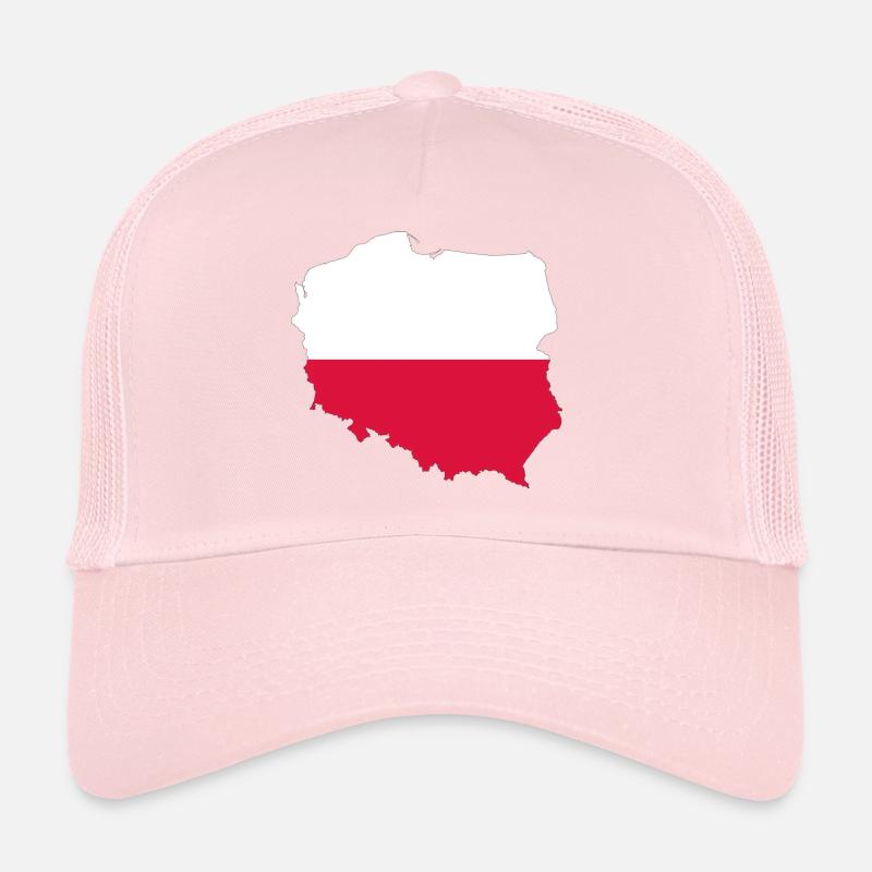 Pologne Pays Cadeau Casquette trucker 