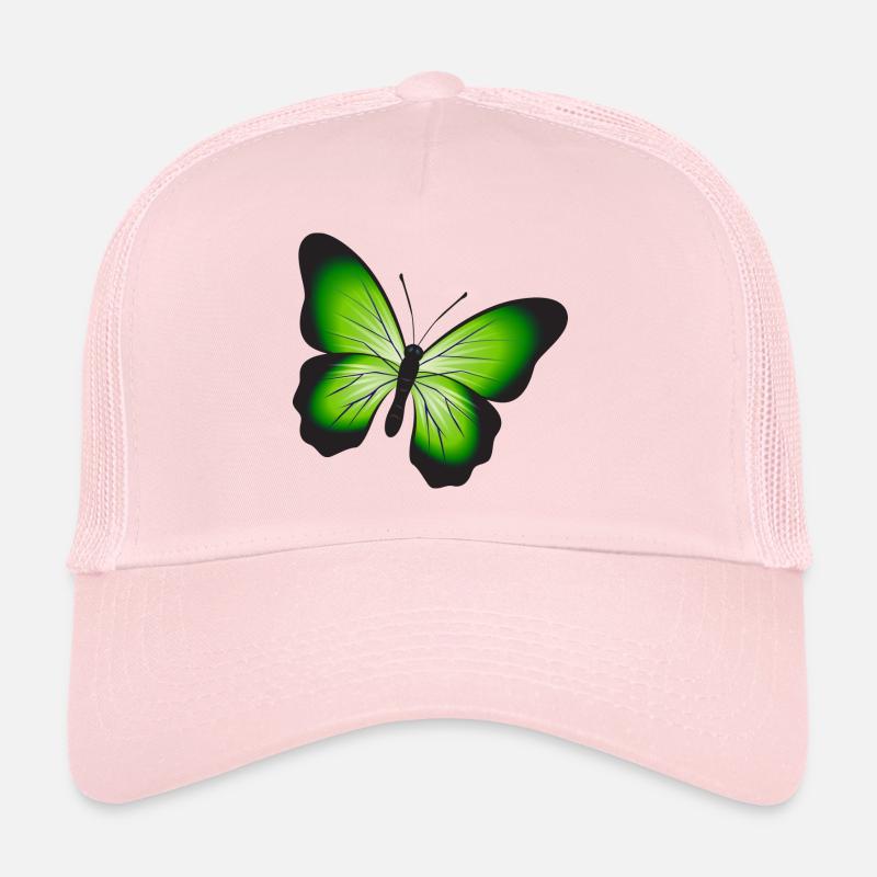 Ein schöner Schmetterling - Trucker Cap - Hellrosa