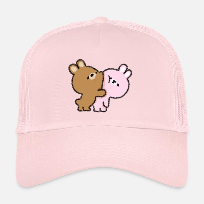 Bunny Couple Trucker Cap