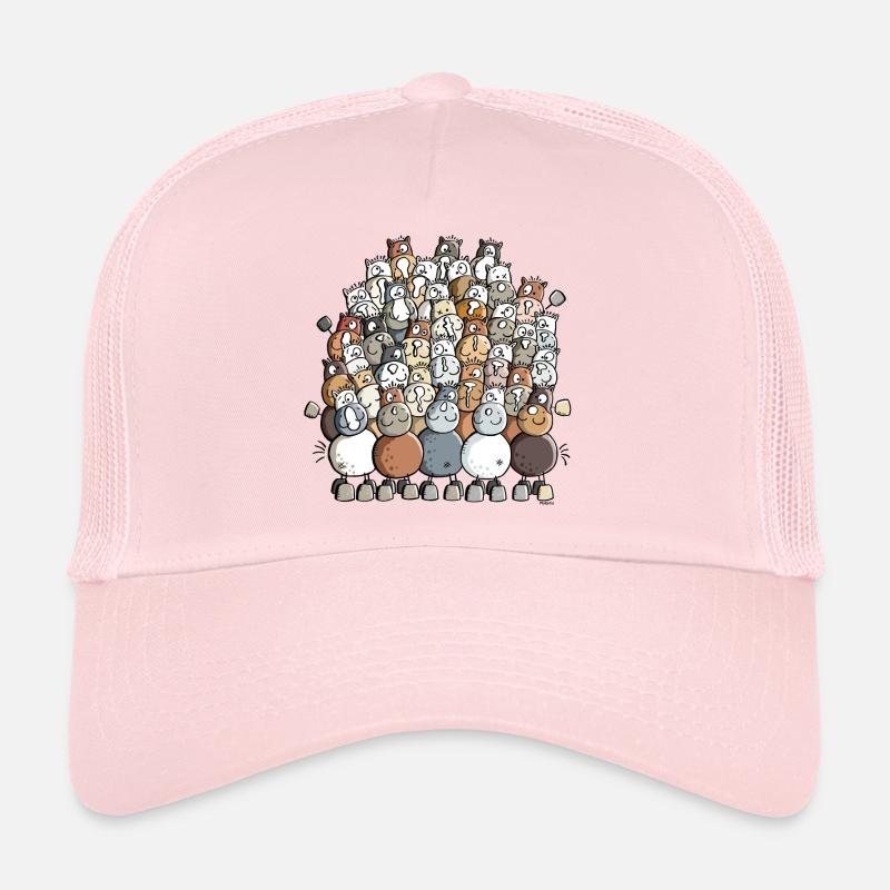 Coloré Tas De Chevaux - Cheval Casquette trucker 
