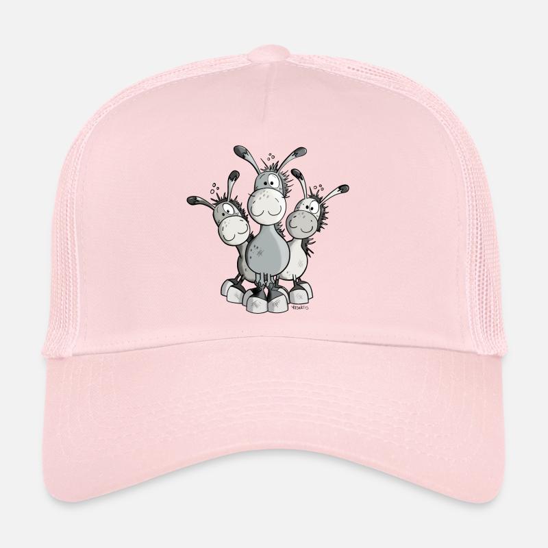 Das Esel Team - Trucker Cap - Hellrosa