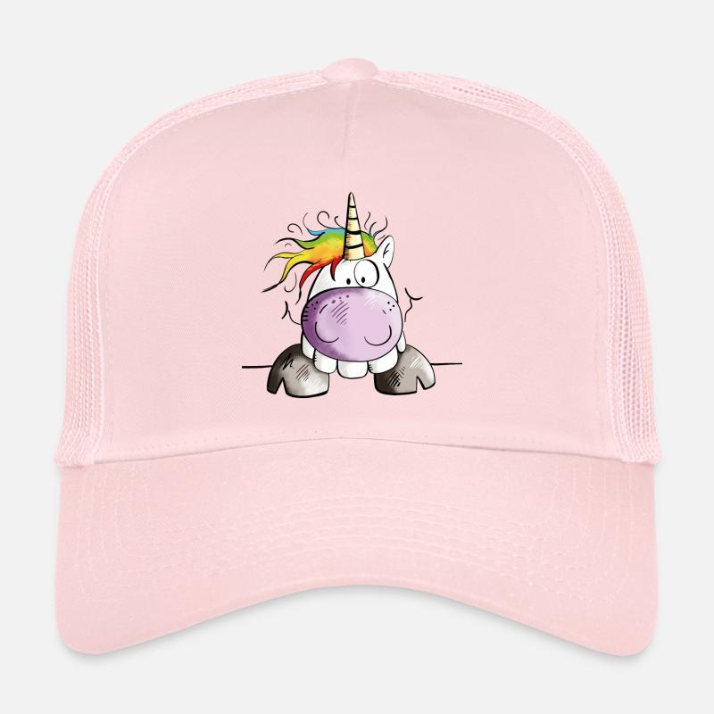 Abenteuerlustiges Einhorn Trucker Cap