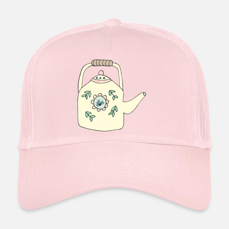 teekanne - Trucker Cap - Hellrosa