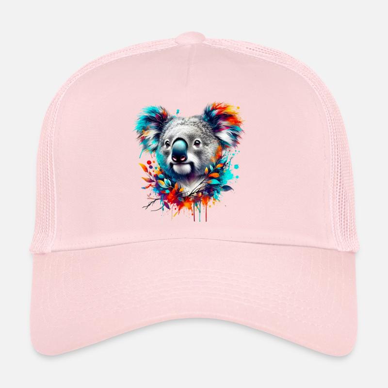 Koala - Trucker Cap - Hellrosa