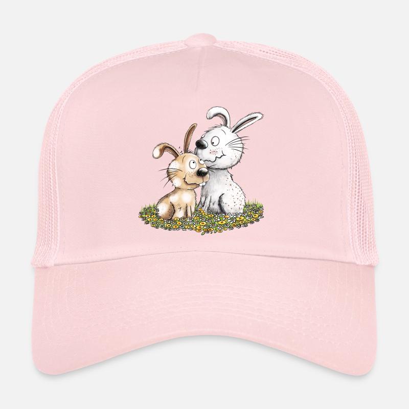 Droll Bunnies I Lapin Motif Lapin Casquette trucker 