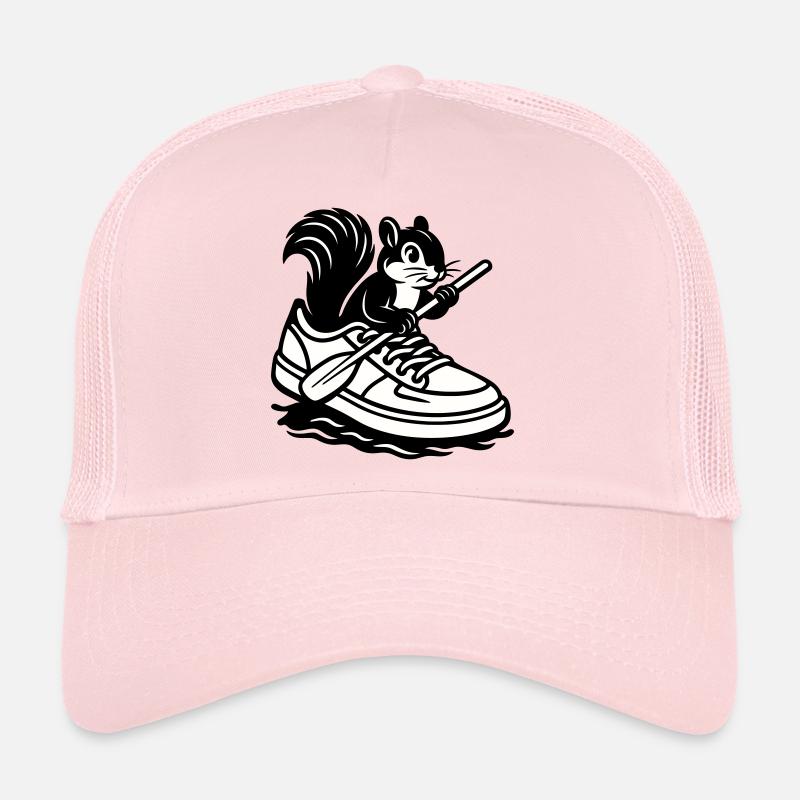Écureuil en baskets ! Casquette trucker 