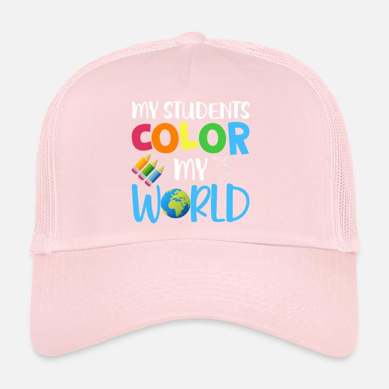 Mes élèves apportent de la couleur dans ma vie – Enseignants Casquette trucker 