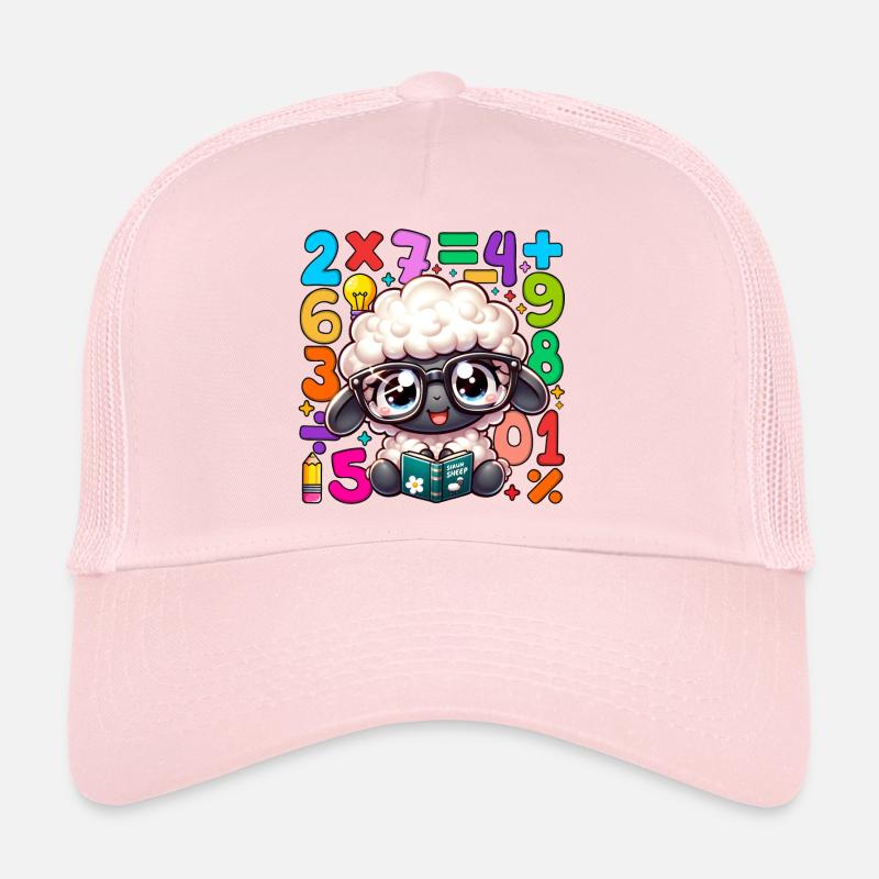 Nombre Jour Mouton Érudit Lecture Mathématiques Casquette trucker 