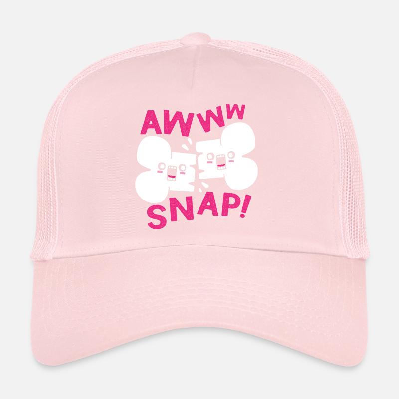 Fracture osseuse Fracture osseuse du squelette d’Halloween Casquette trucker 