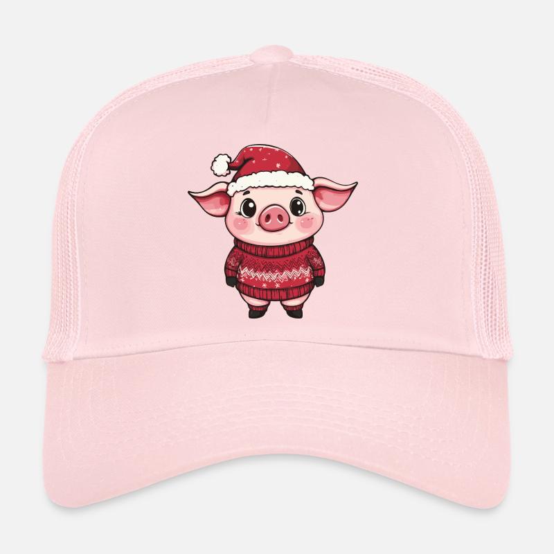 Noël cochon Casquette trucker 