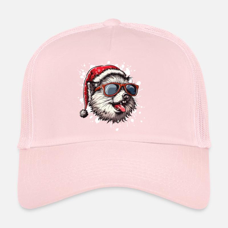 Igel Weihnachten Lustig Trucker Cap