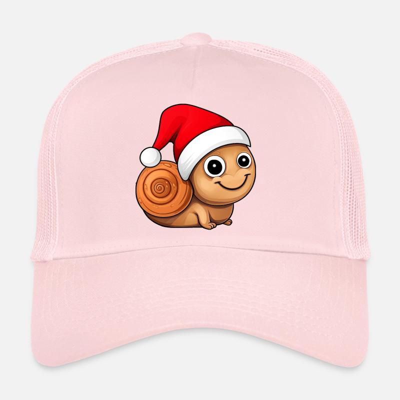 Escargots de Noël Casquette trucker 