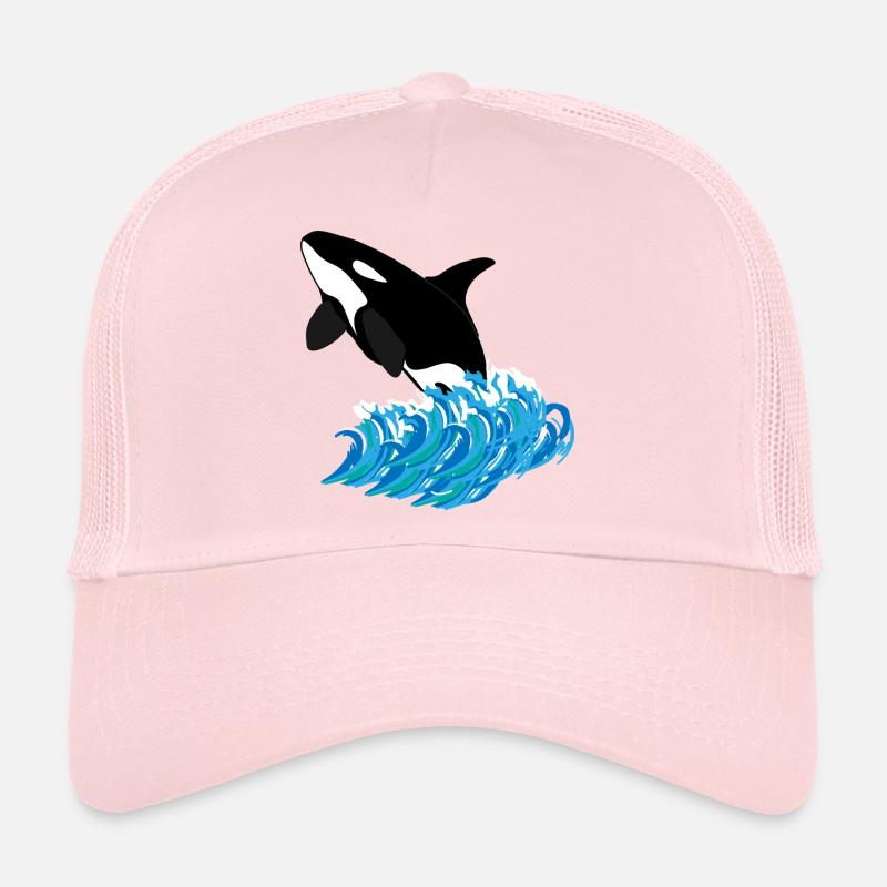Imprimé d’orque Casquette trucker 