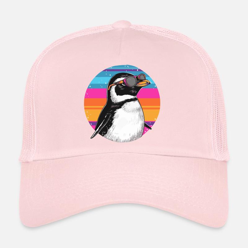 Lunettes Penguin Neon Rétro Casquette trucker 