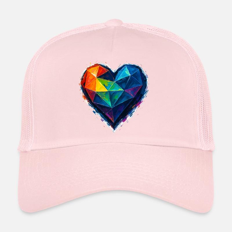 Amour - Cœur - Saint Valentin - Mariage Casquette trucker 