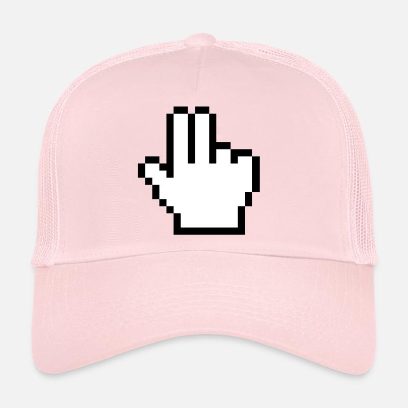 Main de souris 2 doigts Casquette trucker 