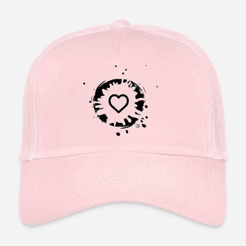 Herz und Schlamm - Trucker Cap - Hellrosa