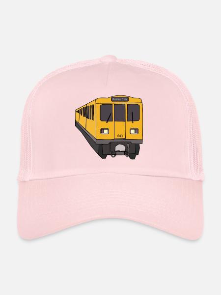 U1 U-Bahn - Trucker Cap - Hellrosa