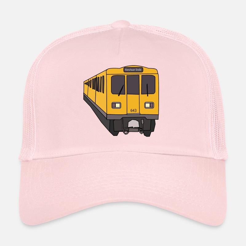 U1 U-Bahn - Trucker Cap - Hellrosa