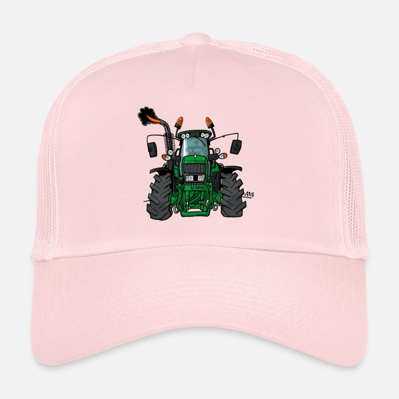 0175 tracteur vert Casquette trucker 