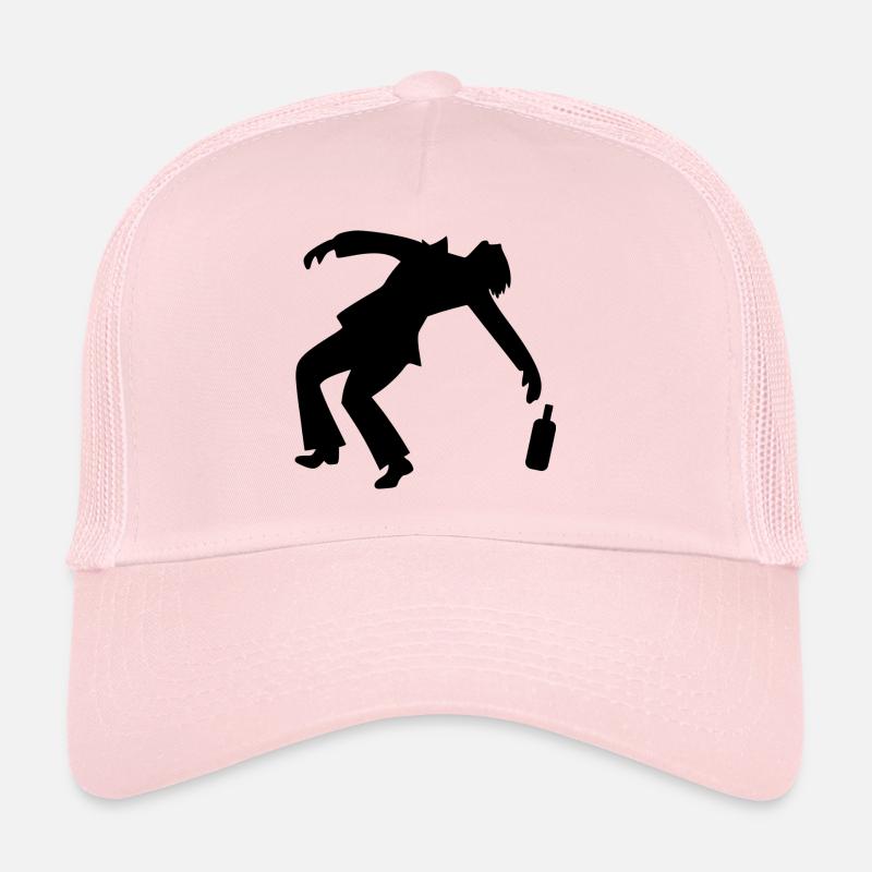 Drunk Man Trucker Cap