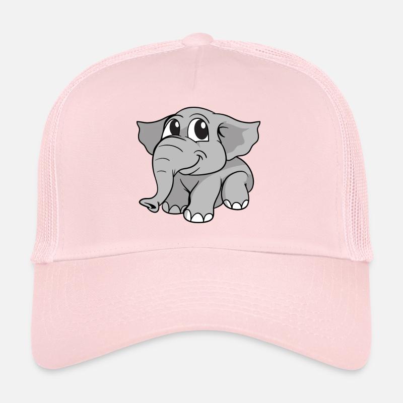 Elephant elephant - Trucker Cap - pale pink