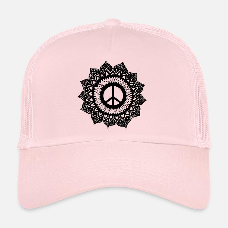 Peace Mandala Trucker Cap
