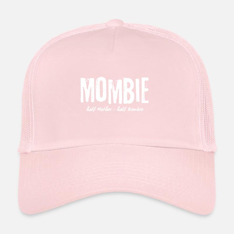 MomBie half Mom half Zombie Trucker Cap