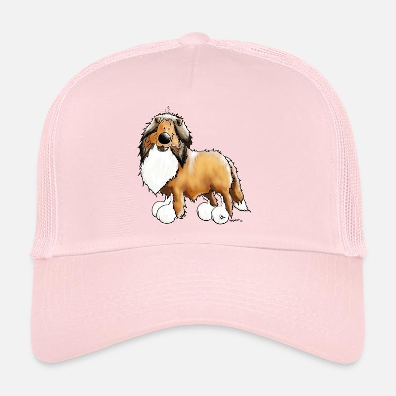 Collie - Rough Collie - Rough Trucker Cap