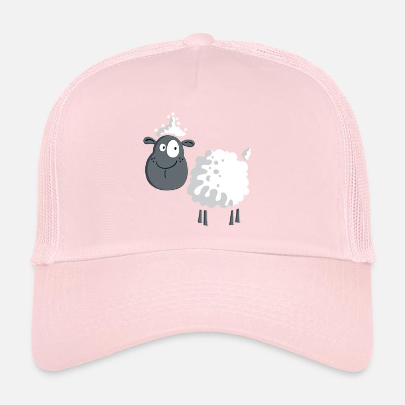 Schaf auf der Weide Trucker Cap