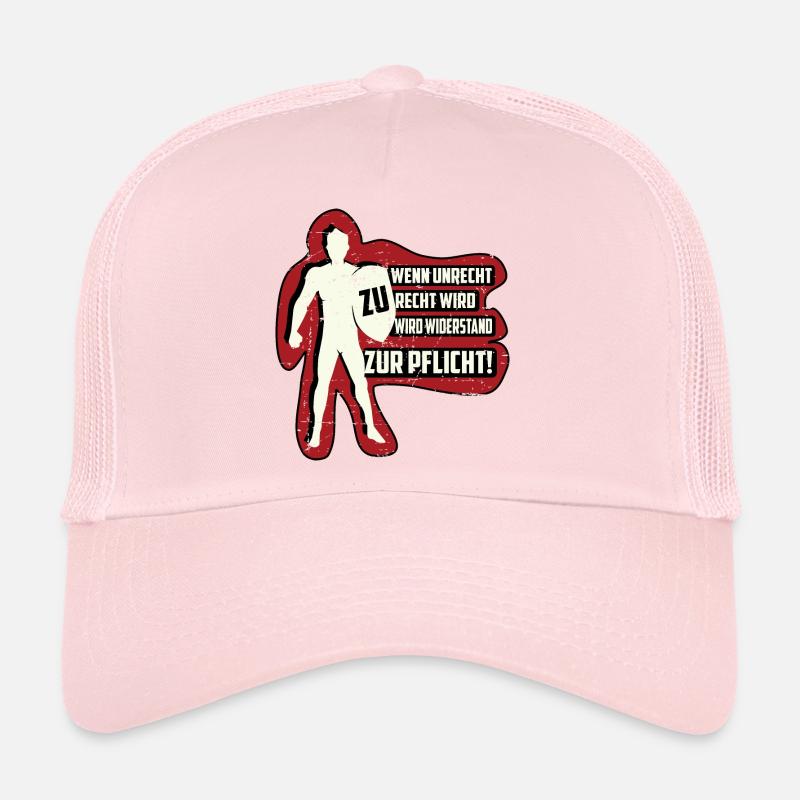 QUAND L’INJUSTICE DEVIENT JUSTE Casquette trucker 