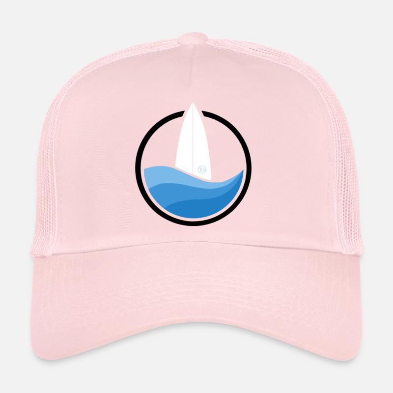 Surfwave II (blackwhite) Trucker Cap
