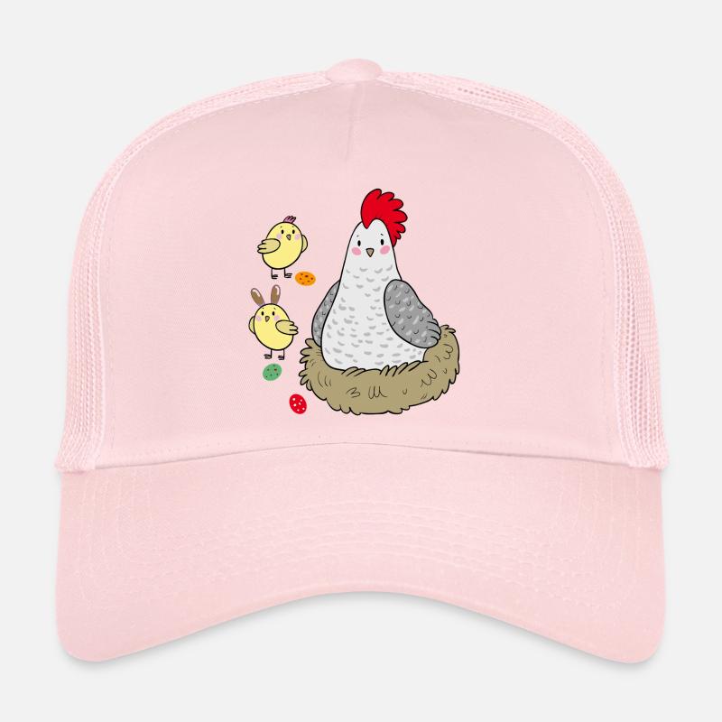 Chicken in the nest Easter Trucker Cap