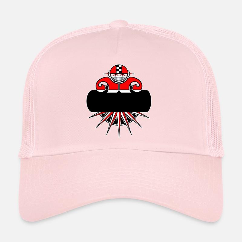 Customizable Stylized Robot Trucker Cap