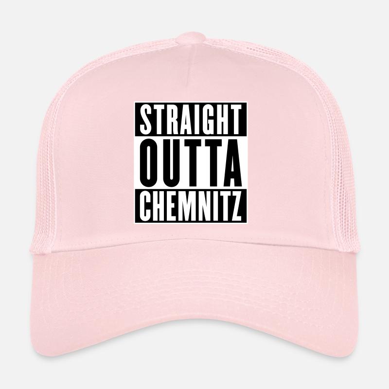 Straight outta Chemnitz (Farben änderbar) Trucker Cap